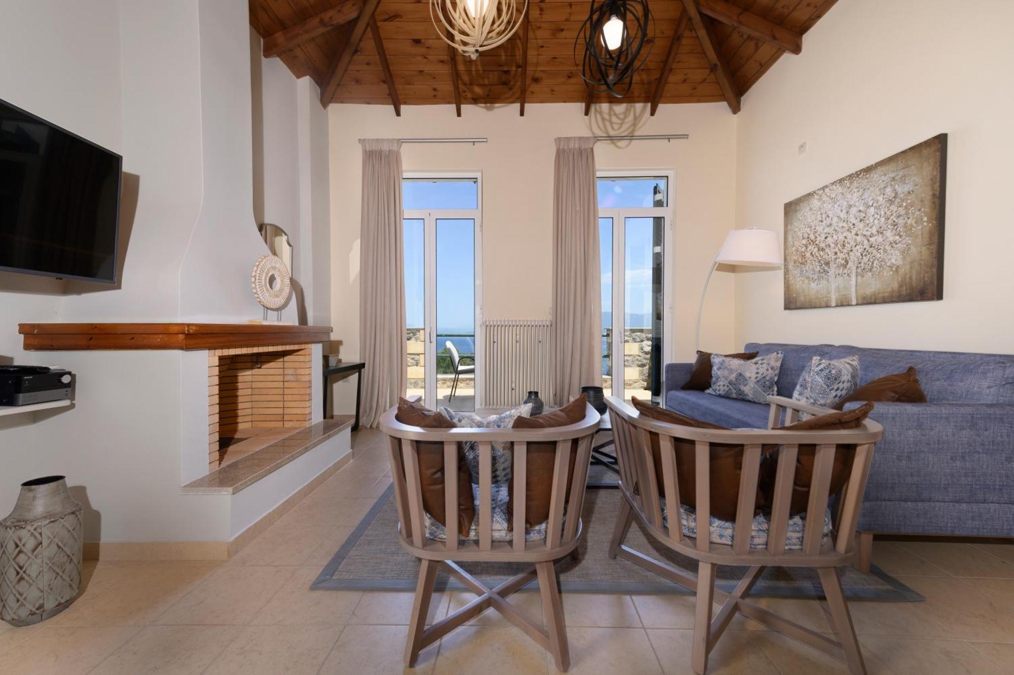 Searocks Villas Exclusive Resort Kitriaí Eksteriør billede