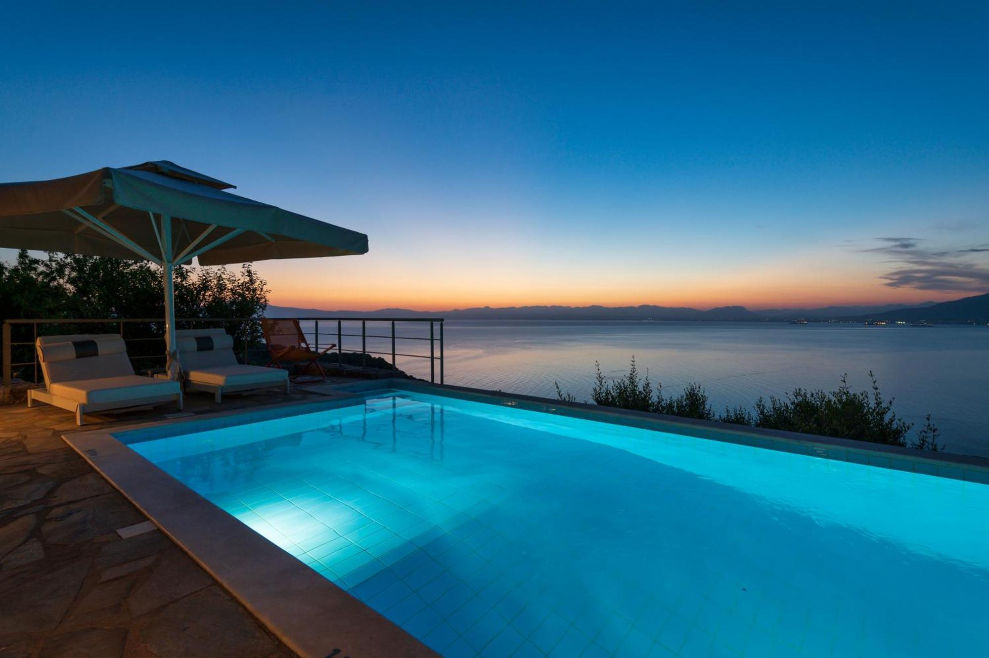 Searocks Villas Exclusive Resort Kitriaí Eksteriør billede