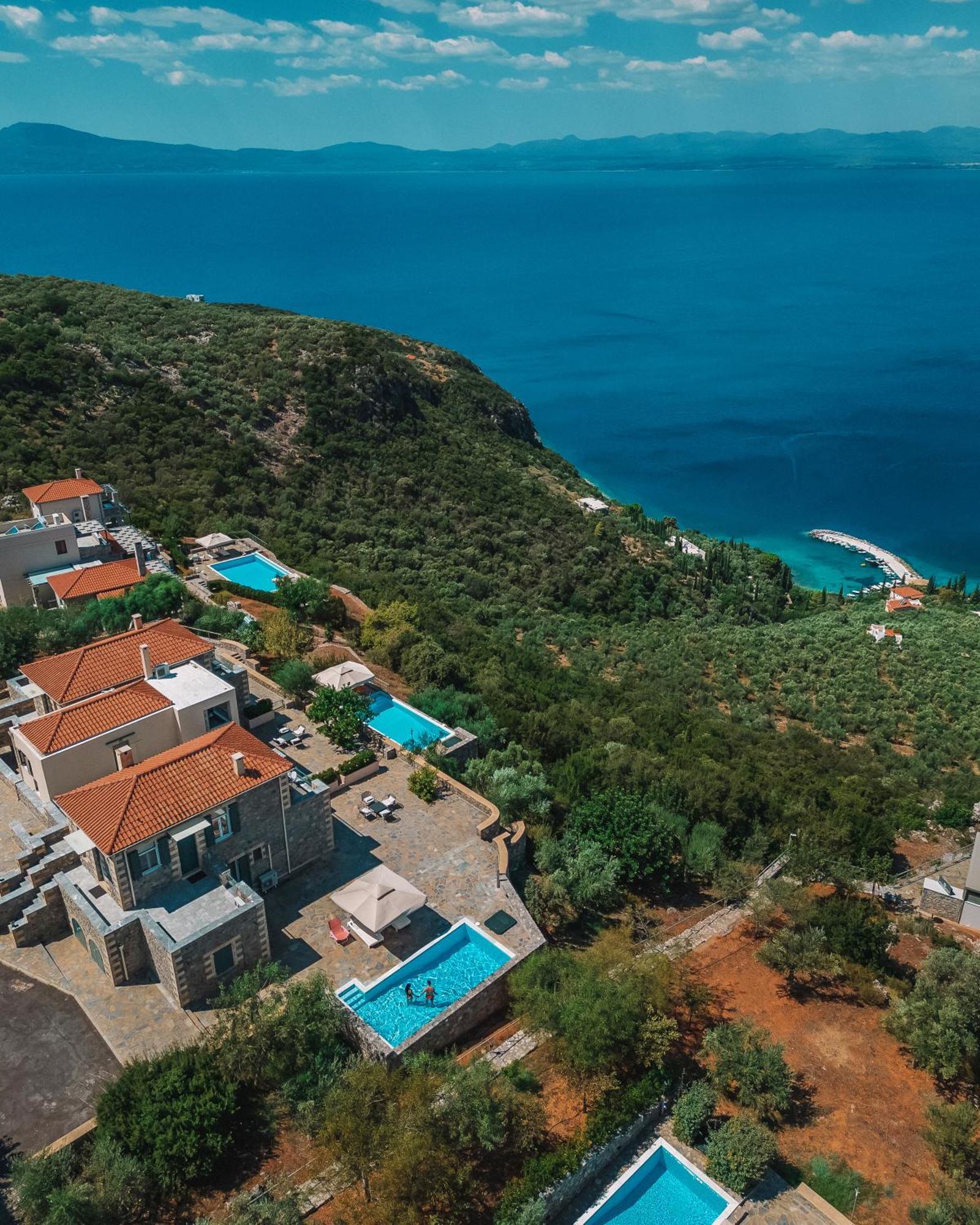 Searocks Villas Exclusive Resort Kitriaí Eksteriør billede