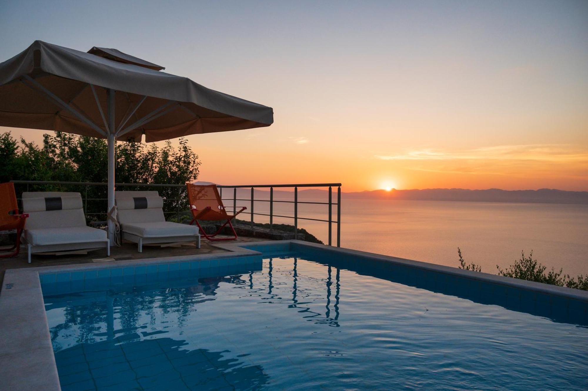 Searocks Villas Exclusive Resort Kitriaí Eksteriør billede