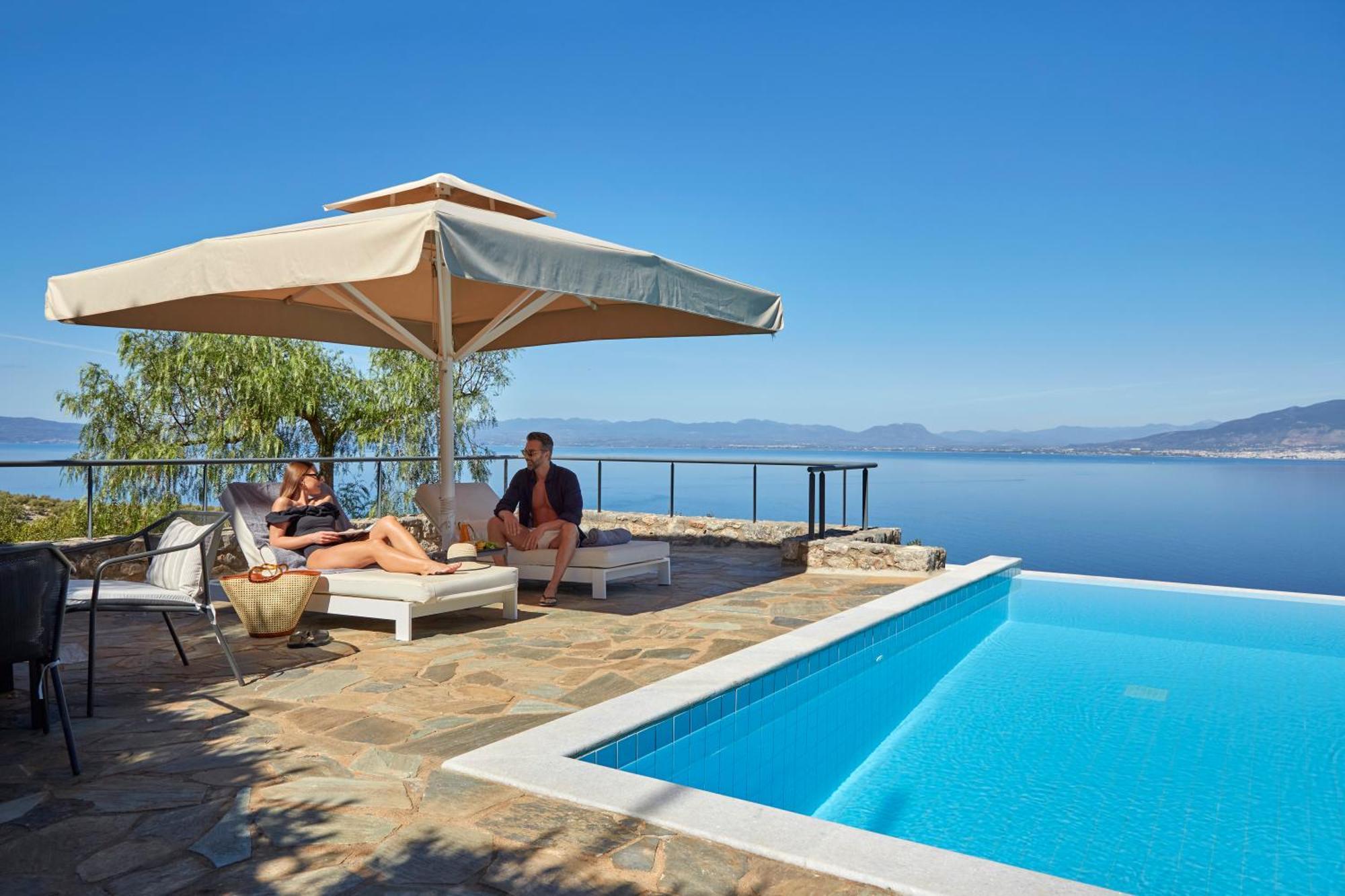 Searocks Villas Exclusive Resort Kitriaí Eksteriør billede